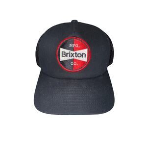 Red and Black Brixton Trucker Hat